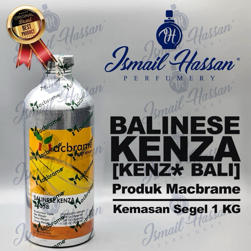 Bibit Biang Parfum Balinese Kenz Produk MACBRAME Packing Segel 1Kg