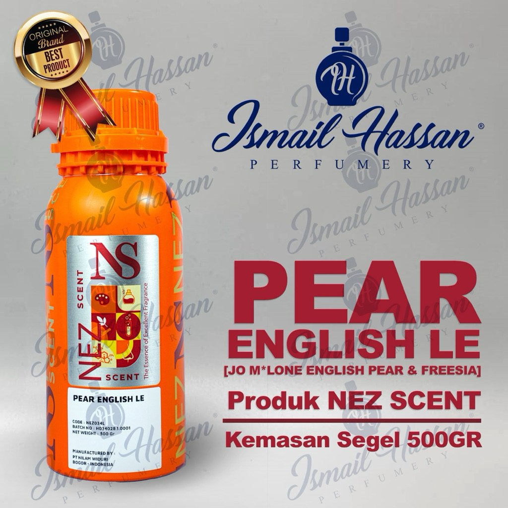Bibit Biang Parfum Pear English Le Produk NEZ SCENT Packing Segel 500Gr