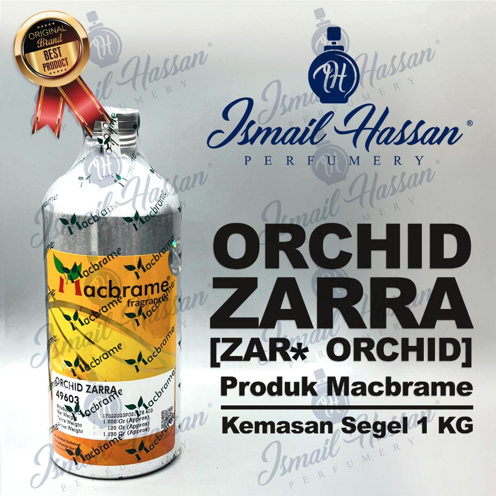 Bibit Biang Parfum Orchid Zarra Produk MACBRAME Packing Segel 1Kg