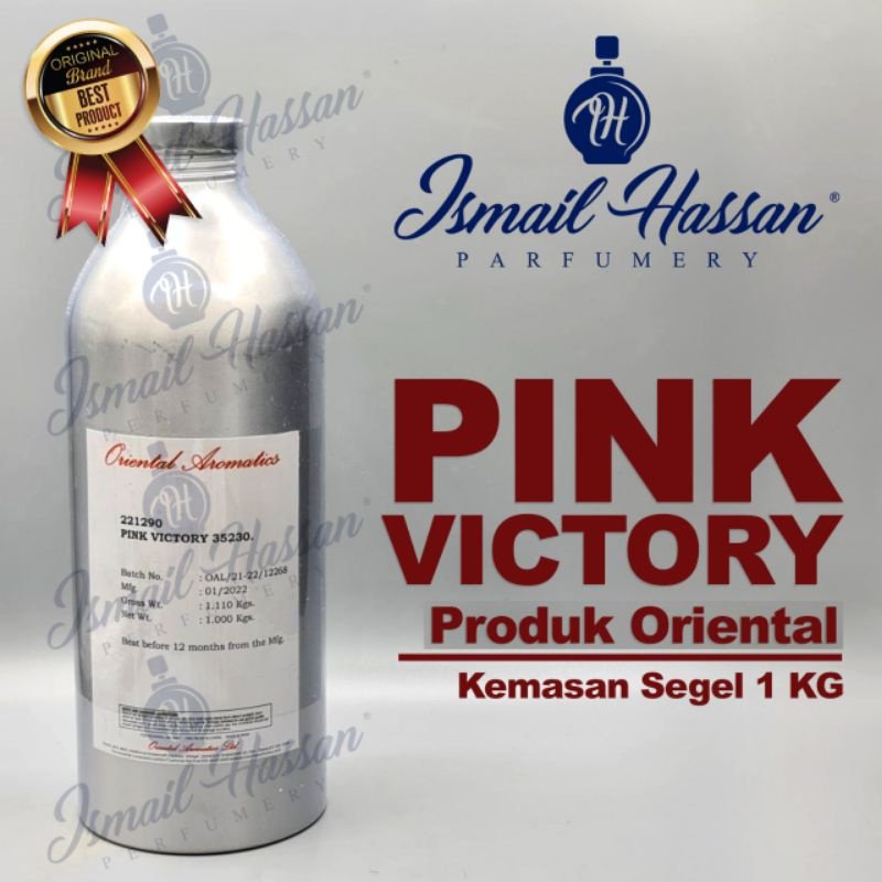 Bibit Biang Parfum Pink Victory Produk ORIENTAL AROMATIC Packing Segel 1Kg