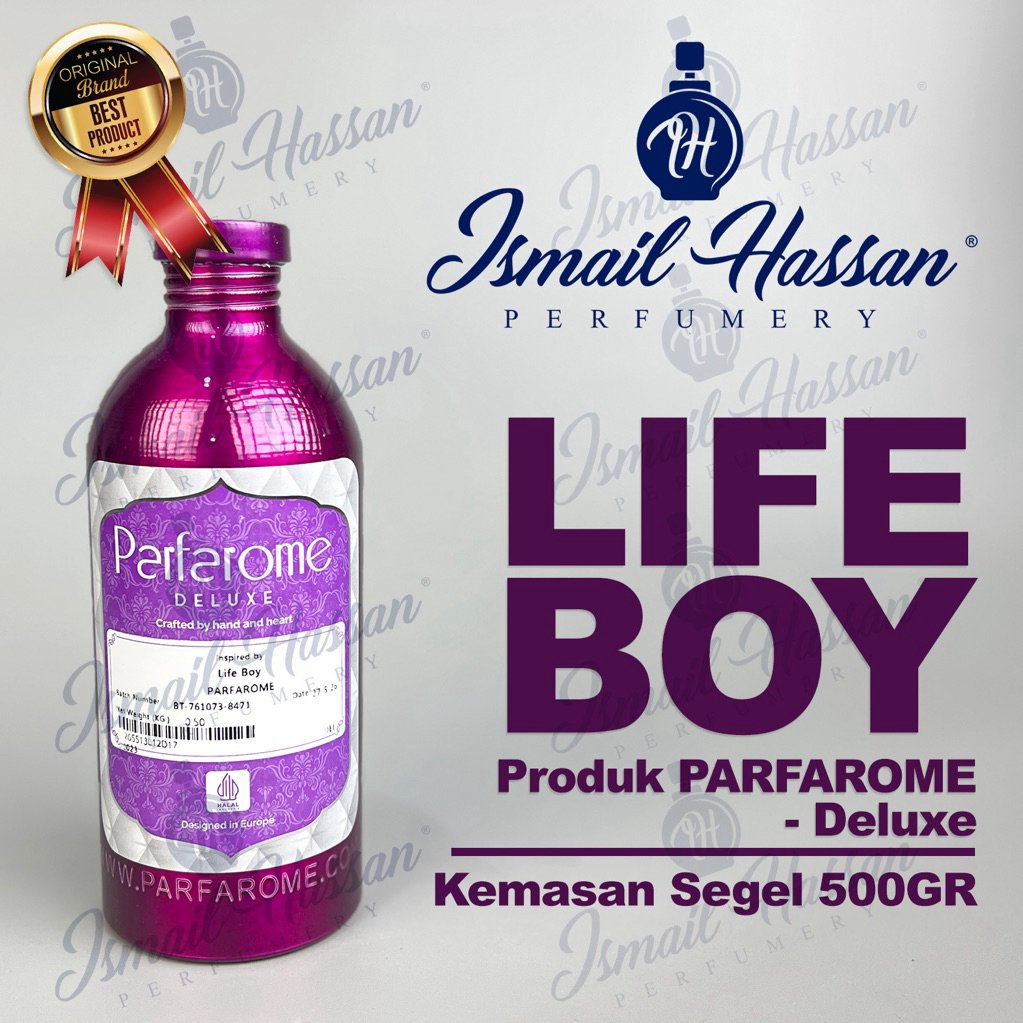 Bibit Biang Parfum DELUX Life Boy Produk PARFAROME Packing Segel 500Gr