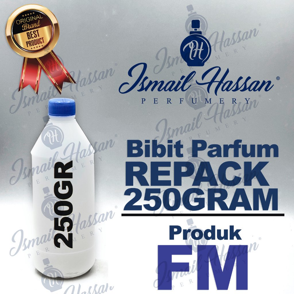 Bibit Biang Parfum REPACK Original Produk FM Packing Botol Plastik 250Gr
