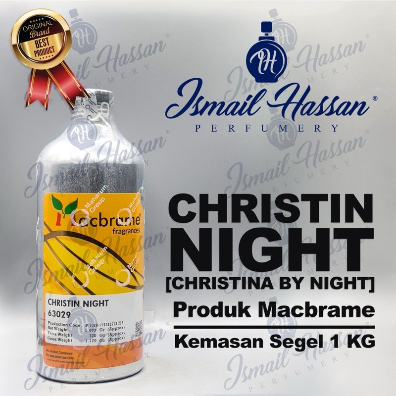 Bibit Biang Parfum Christin Night Produk MACBRAME Packing Segel 1Kg