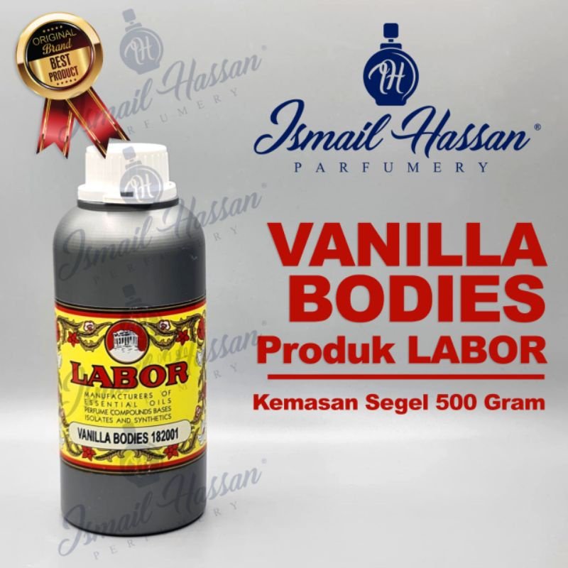 Bibit Parfum Vanilla Bodies Produk LABOR Packing Segel 500Gr