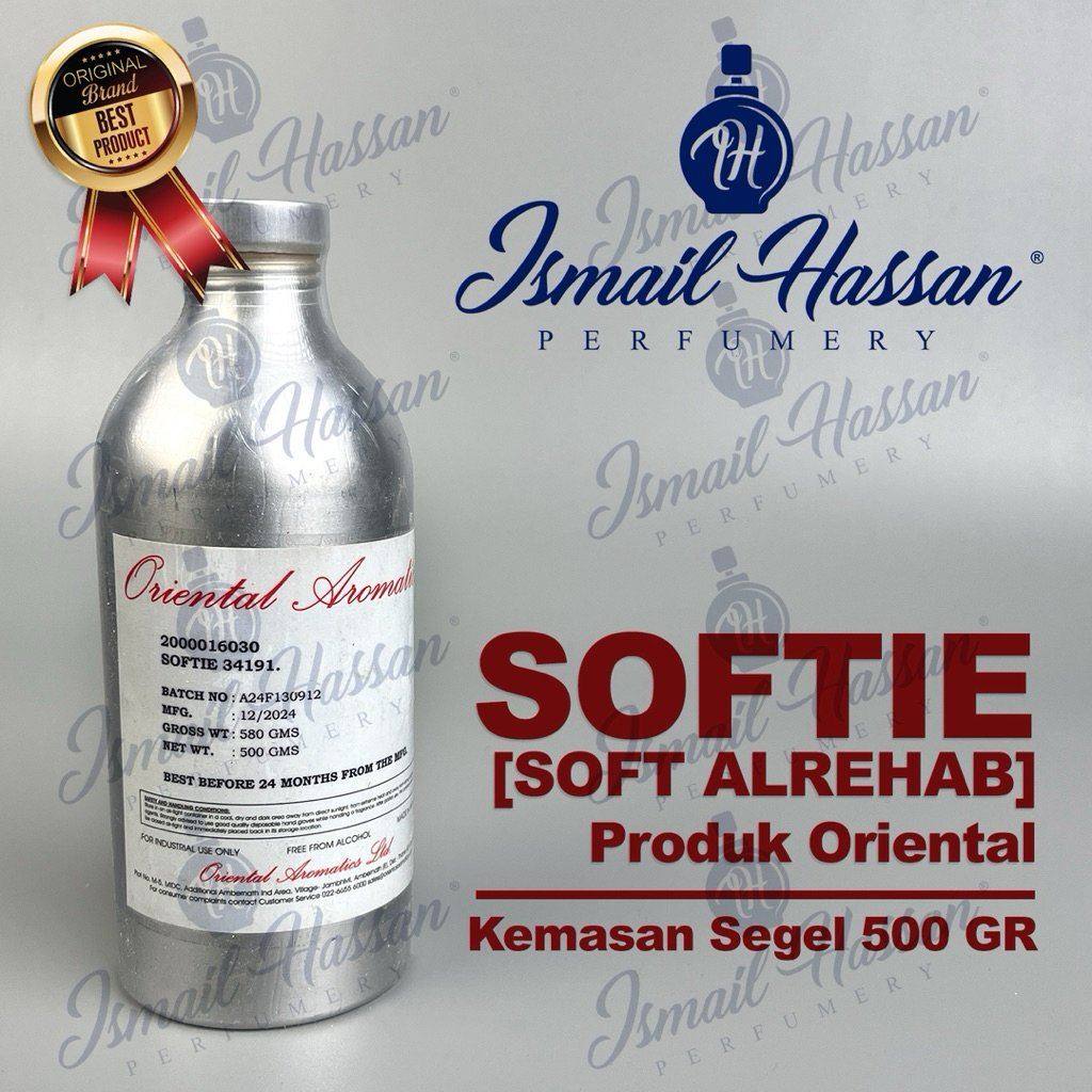 Bibit Biang Parfum Softie Soft Produk ORIENTAL AROMATICS Packing Segel 500Gr