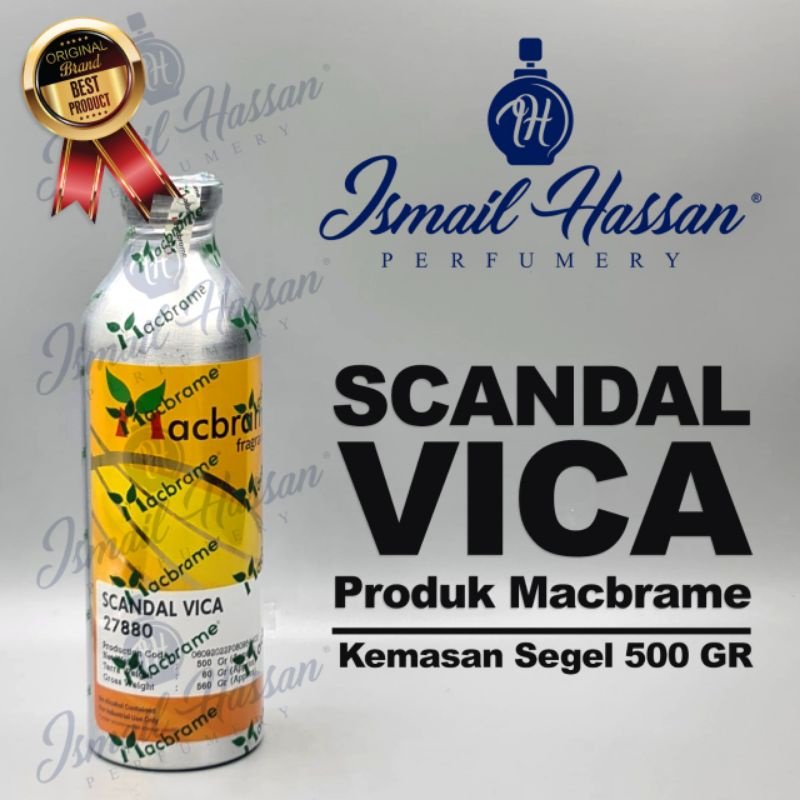 Bibit Biang Parfum Scandal Vica Produk MACBRAME Packing Segel 500Gr