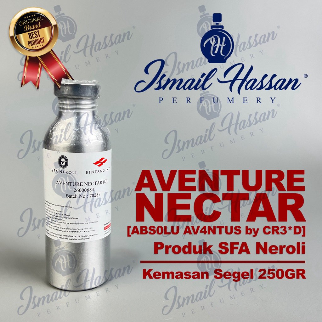 Bibit Biang Parfum Aventus Nectar Absolu Kreed Produk SFA NEROLI Packing Segel 250Gr