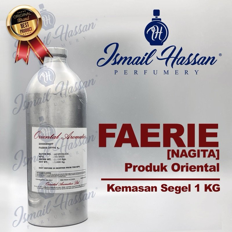 Bibit Biang Parfum Faerie Nagita Produk ORIENTAL AROMATICS Packing Segel 1Kg