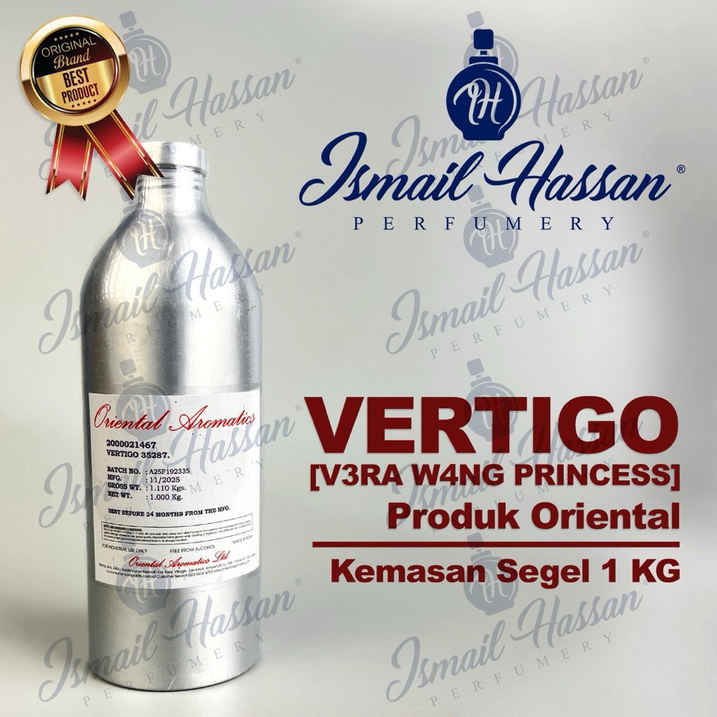 Bibit Biang Parfum Vertigo Vera W4ng Produk ORIENTAL AROMATICS Packing Segel 1Kg