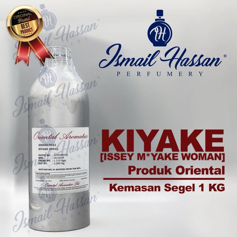 Bibit Biang Parfum Kiyake Produk ORIENTAL AROMATICS Packing Segel 1Kg