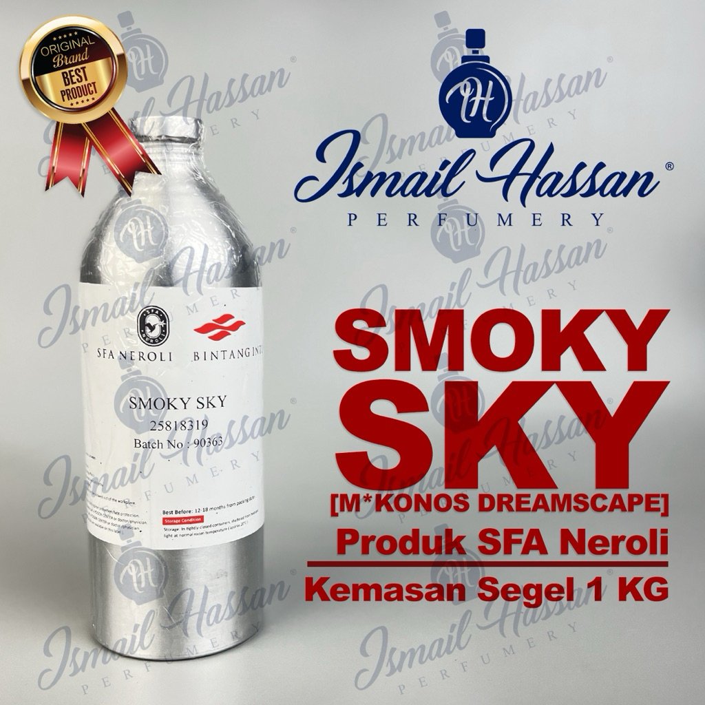 Bibit Biang Parfum Smoky Sky M1konos Dreamscape Produk SFA NEROLI Packing Segel 1Kg