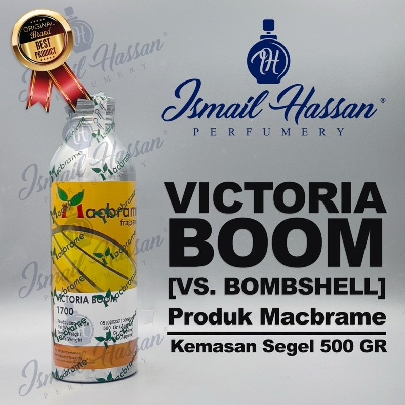 Bibit Biang Parfum Victoria Boom Produk MACBRAME Packing Segel 500Gr