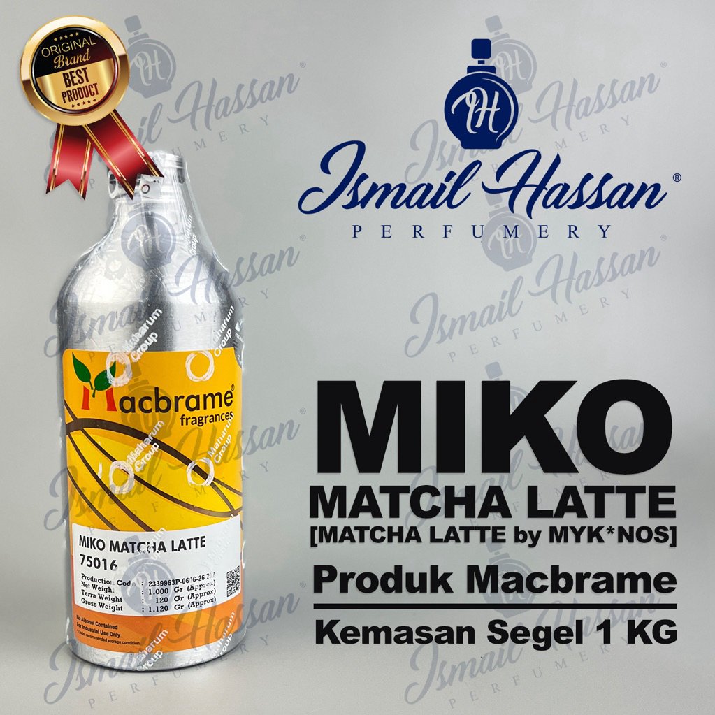 Bibit Biang Parfum Miko Matcha Latte Produk MACBRAME Packing Segel 1Kg