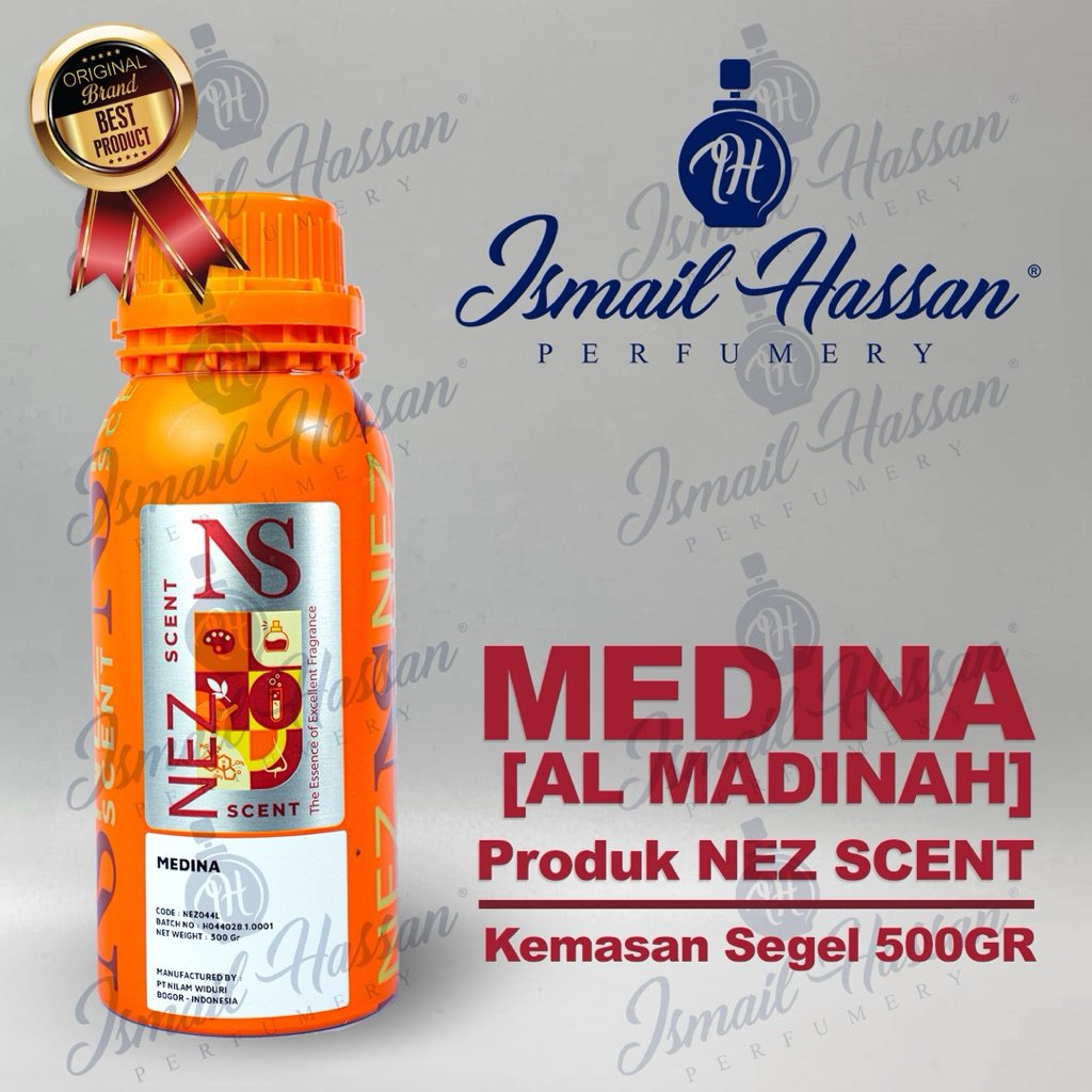 Bibit Biang Parfum Medina Haramain Produk NEZ SCENT Packing Segel 500Gr