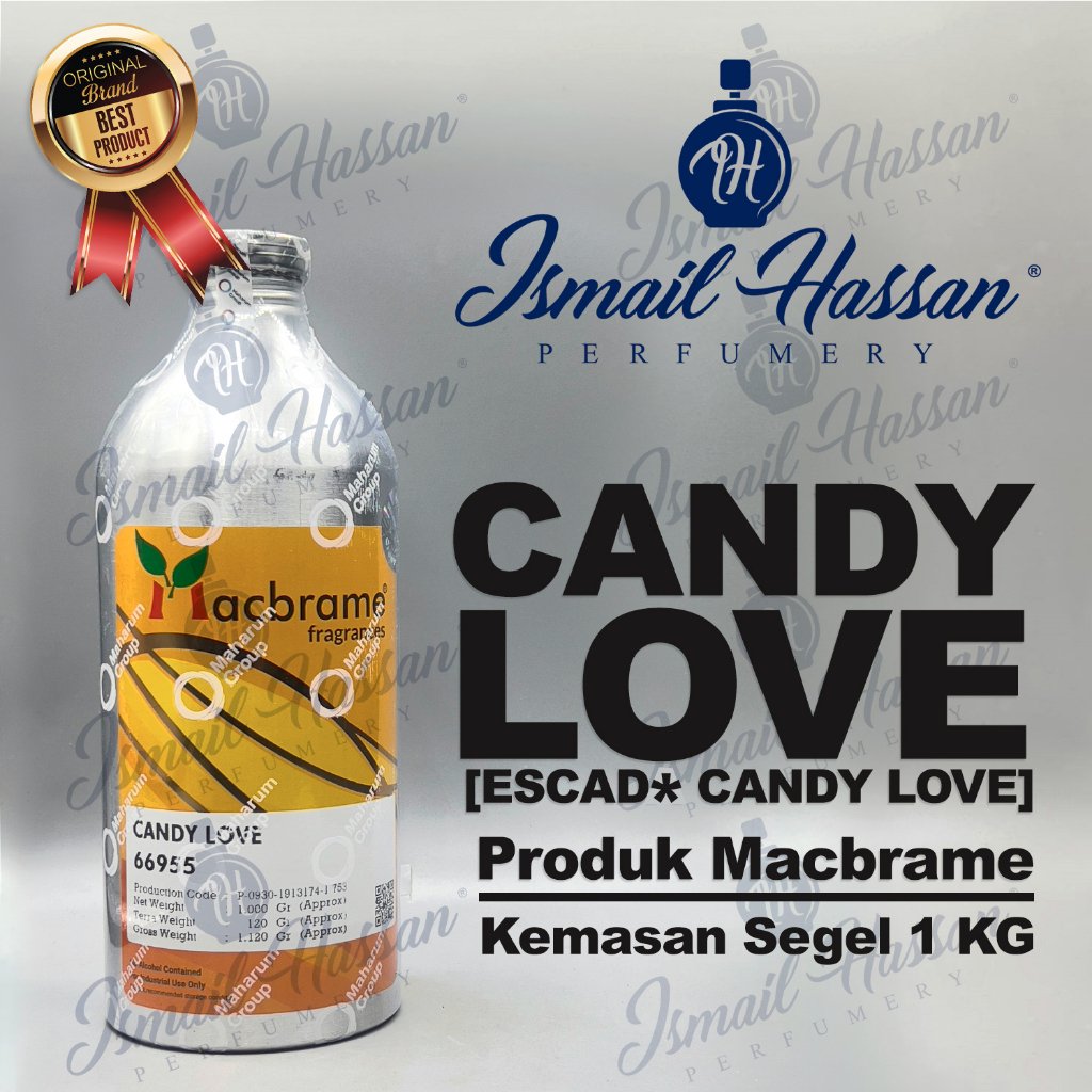 Bibit Biang Parfum Candy Love Produk MACBRAME Packing Segel 1Kg