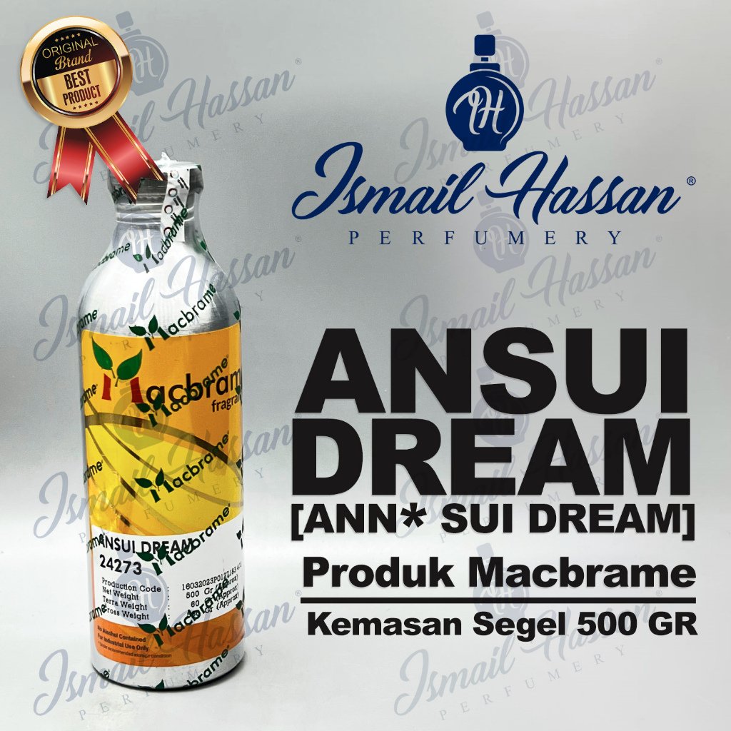 Bibit Biang Parfum Ansui Dream Produk MACBRAME Packing Segel 500Gr