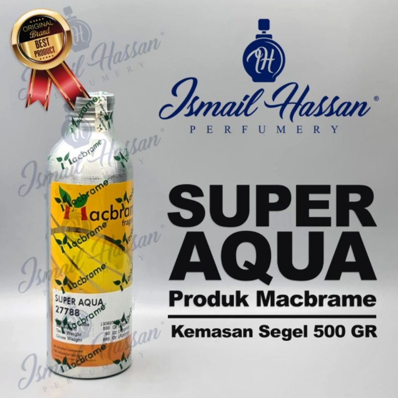 Bibit Biang Parfum Super Aqua Produk MACBRAME Packing Segel 500Gr