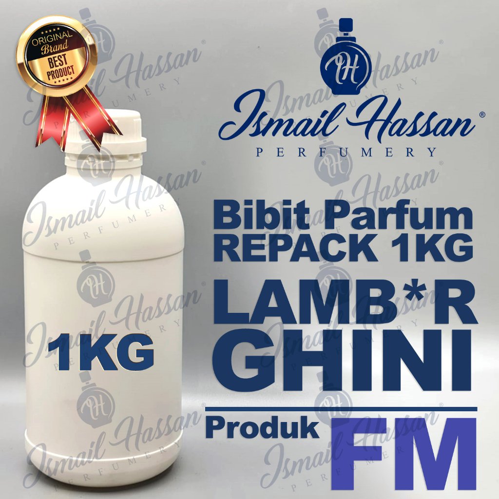 Bibit Biang Parfum REPACK Lambor Original Produk FM Packing Botol Plastik 1Kg