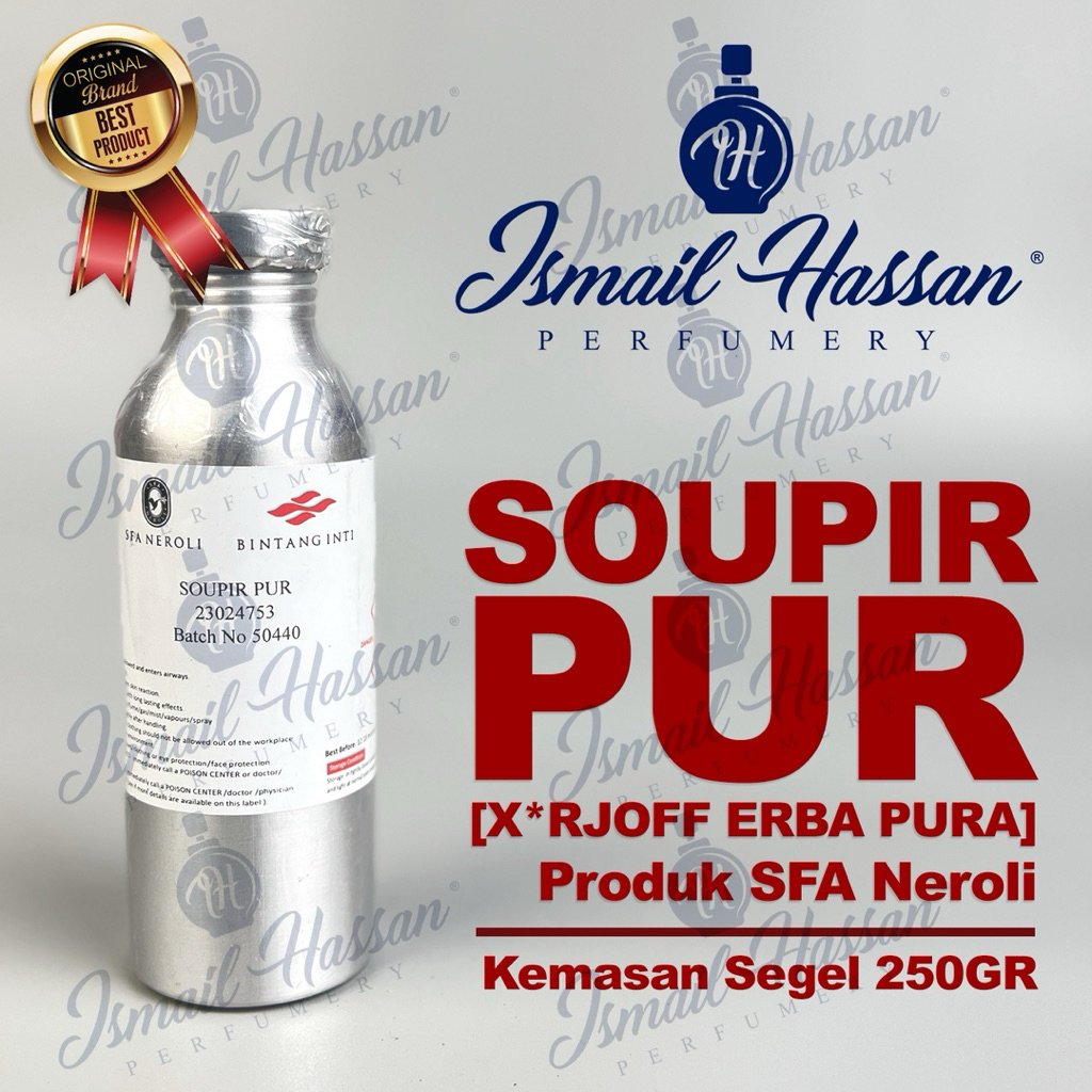 Bibit Biang Parfum Soupir Pur Serjoff Produk SFA NEROLI Packing Segel 250Gr