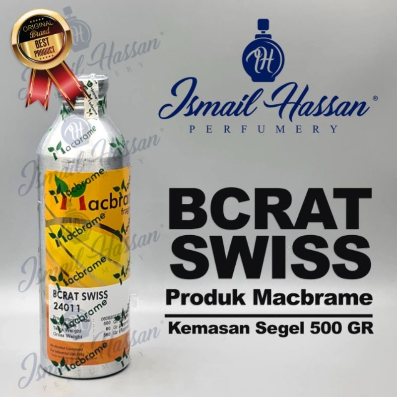 Bibit Biang Parfum Bcrat Swiss Produk MACBRAME Packing Segel 500Gr