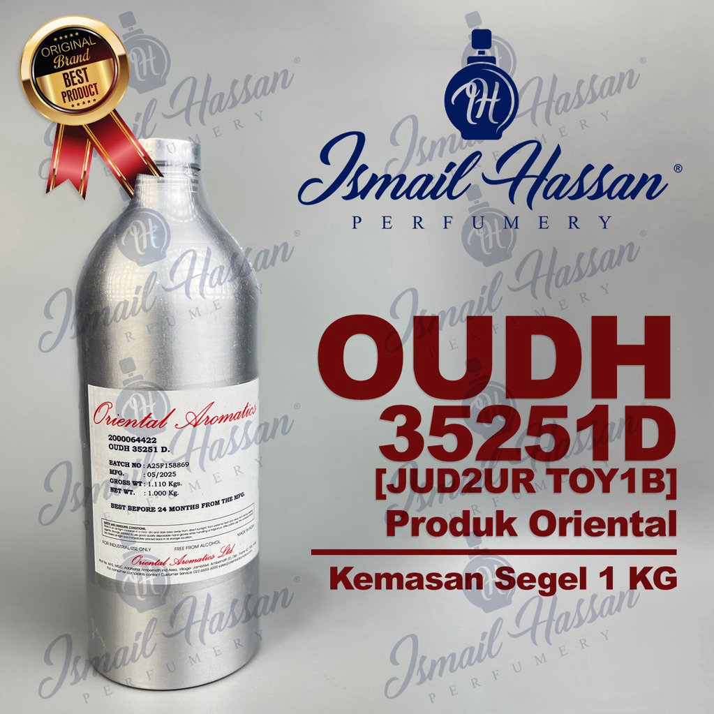 Bibit Biang Parfum Oudh Jadur Toyib Produk ORIENTAL AROMATICS Packing Segel 1Kg