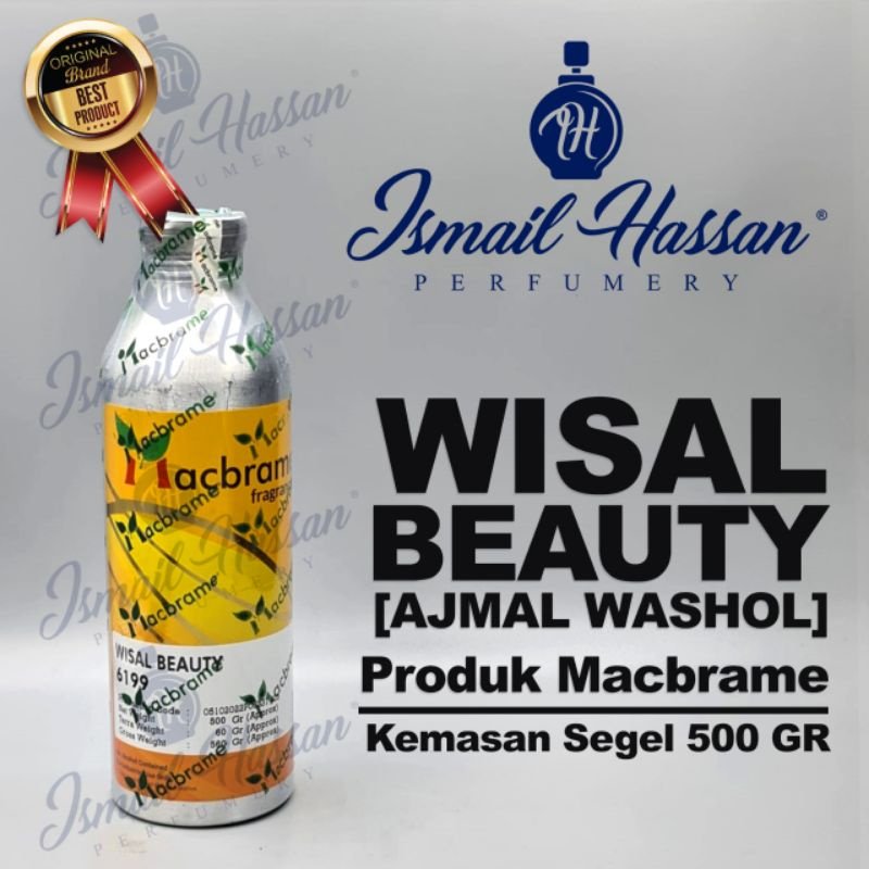 Bibit Biang Parfum Wisal Beauty Produk MACBRAME Packing Segel 500Gr
