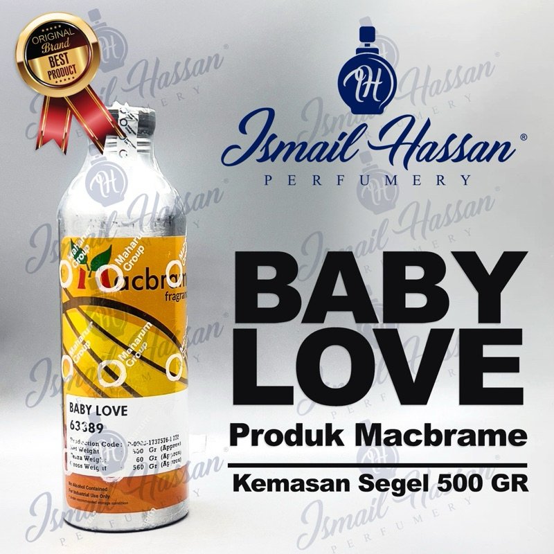 Bibit Biang Parfum Baby Love Produk MACBRAME Packing Segel 500Gr