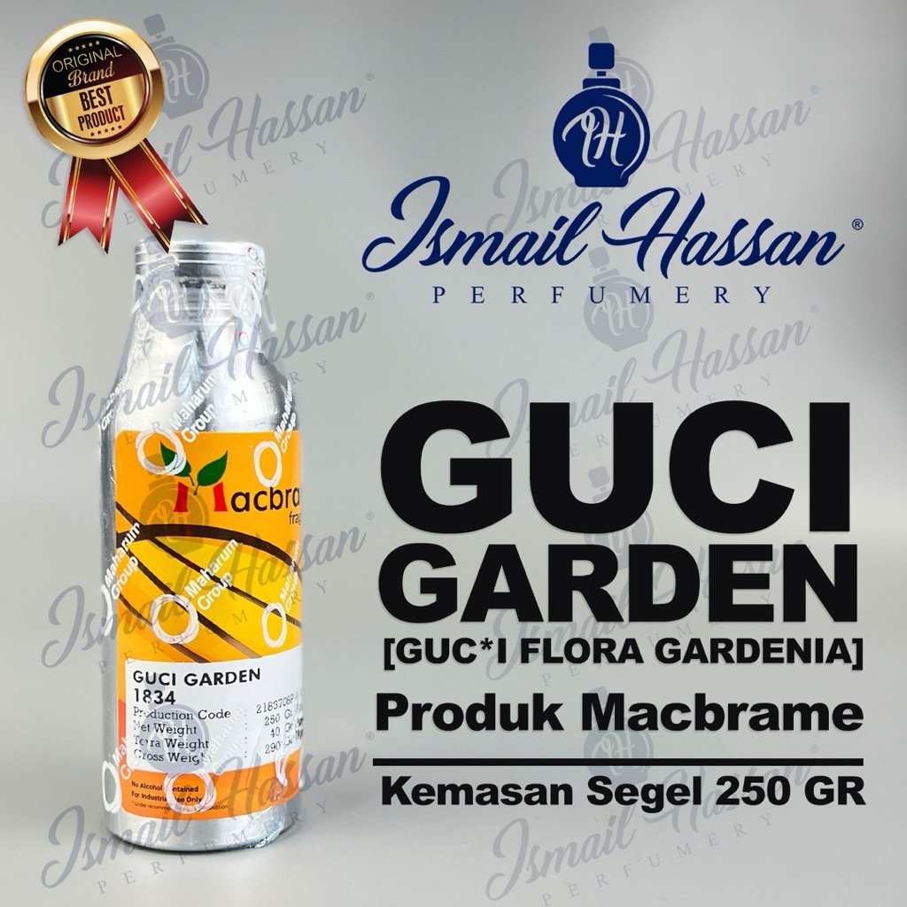 Bibit Biang Parfum Guci Garden Produk MACBRAME Packing Segel 250Gr