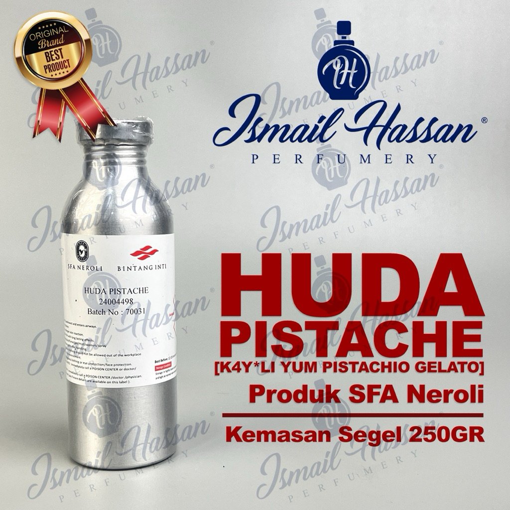Bibit Biang Parfum Huda Pistace Pistacios K4yali Produk SFA NEROLI Packing Segel 250Gr