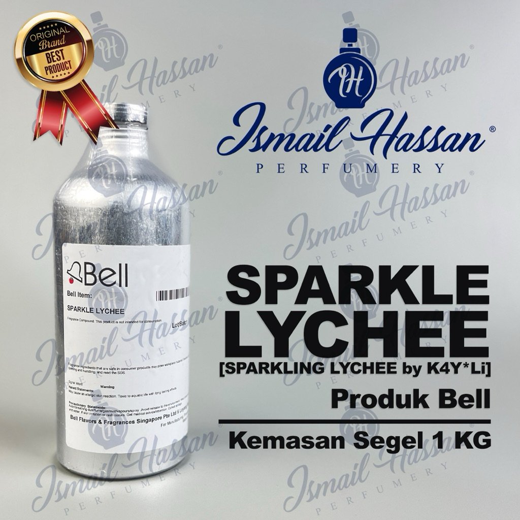 Bibit Biang Parfum Sparkle Lychee K4yali Leci Produk BELL Packing Segel 1Kg