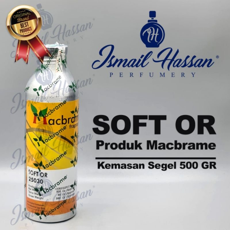 Bibit Biang Parfum Soft Or Produk MACBRAME Packing Segel 500Gr