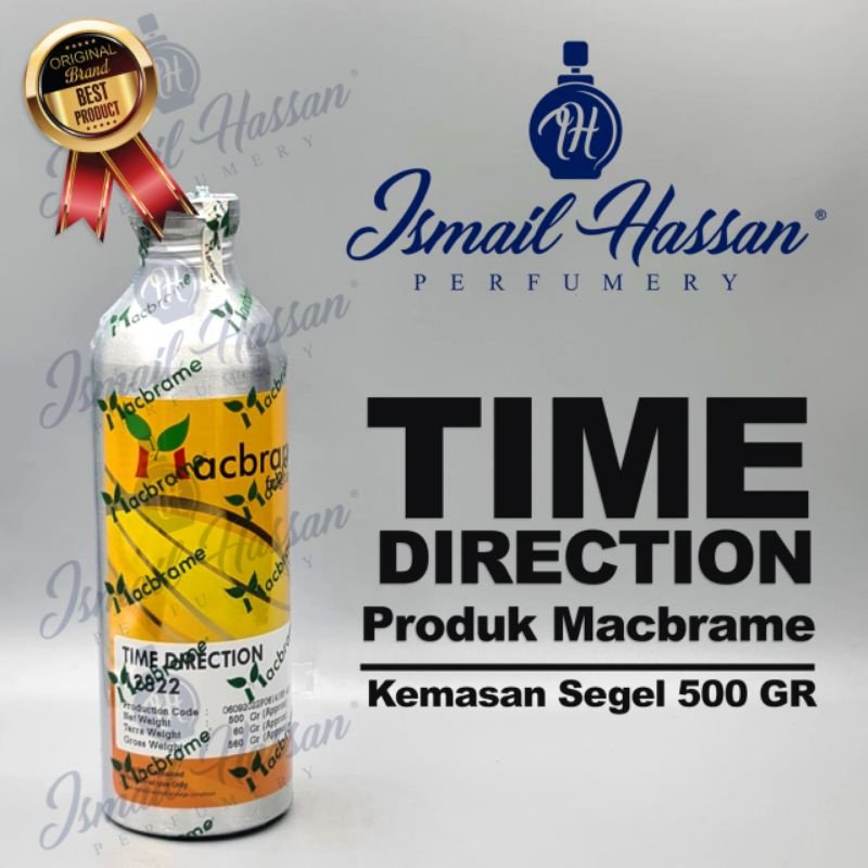 Bibit Biang Parfum Time Direction Produk MACBRAME Packing Segel 500Gr