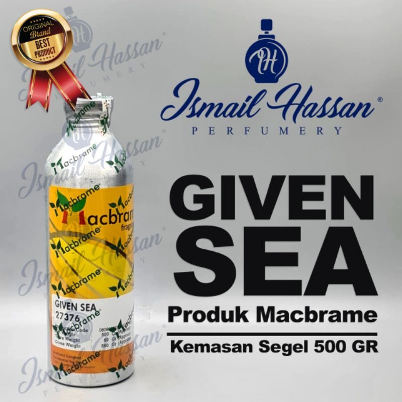 Bibit Biang Parfum Given Sea Pramugari Produk MACBRAME Packing Segel 500Gr