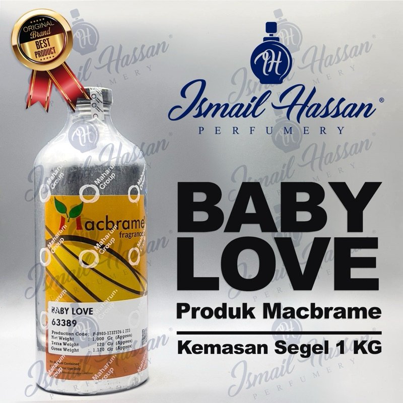 Bibit Biang Parfum Baby Love Produk MACBRAME Packing Segel 1Kg