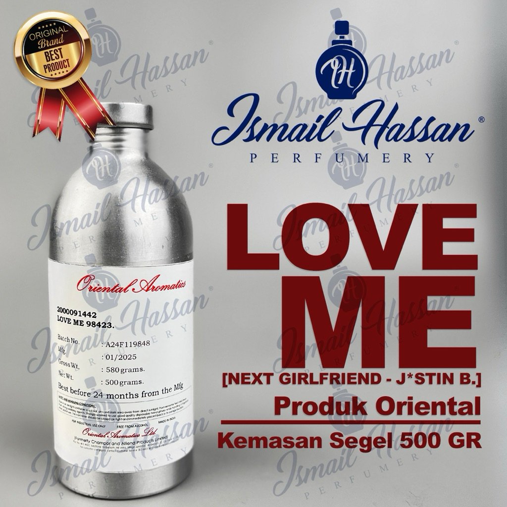 Bibit Biang Parfum Love Me Next Girl Friend Produk ORIENTAL AROMATICS Pacing Segel 500Gr