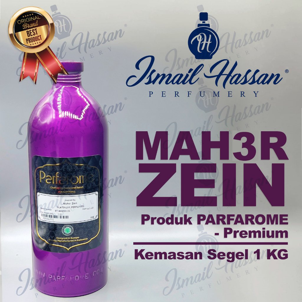 Bibit Biang Parfum Maher Zein PREMIUM Produk PARFAROME Packing Segel 1Kg