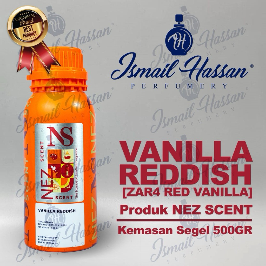 Bibit Biang Parfum Vanilla Reddish Red Vanilla Yara Produk NEZ SCENT Packing Segel 500Gr