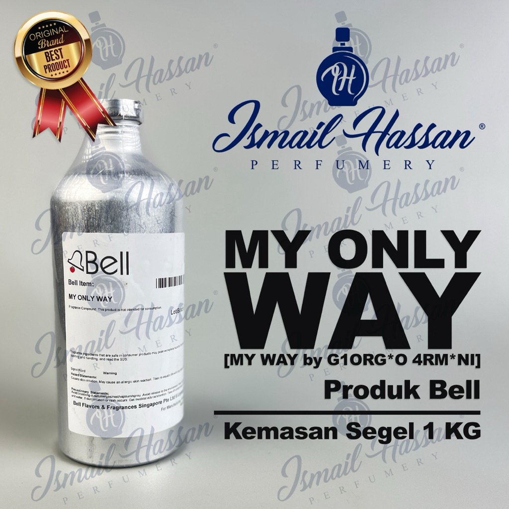 Bibit Biang Parfum My Only Way Mai Wai Produk BELL Packing Segel 1Kg