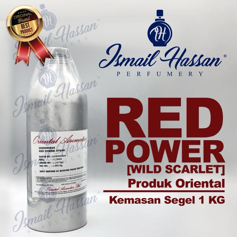 Bibit Biang Parfum Red Power Produk ORIENTAL AROMATICS Packing Segel 1Kg