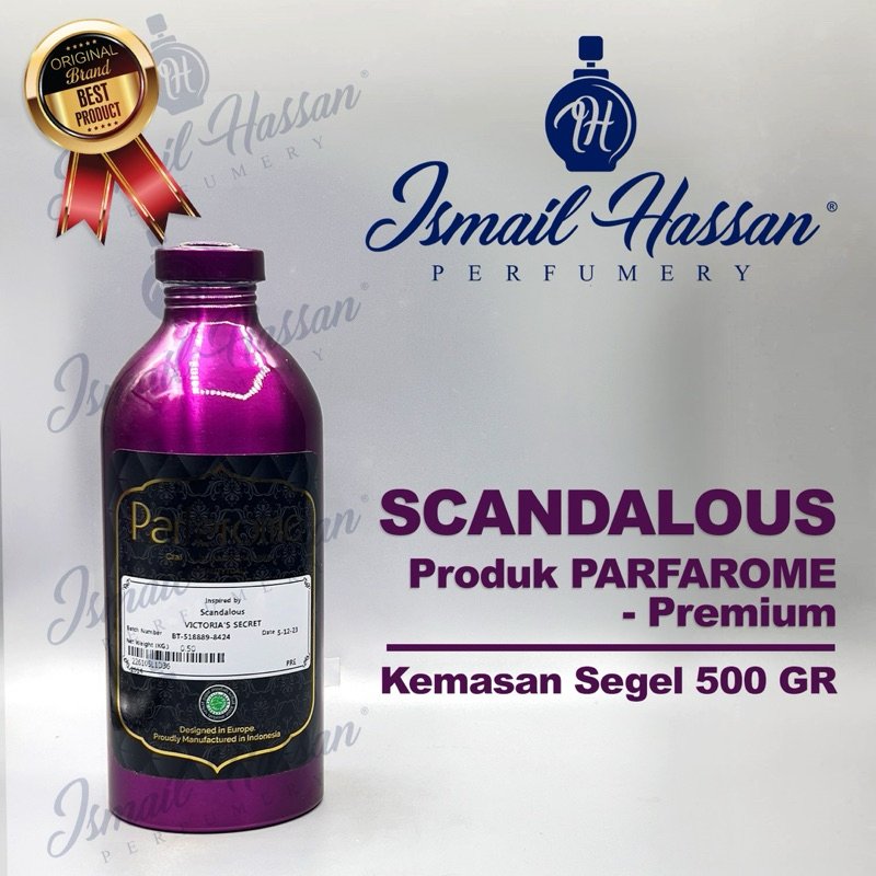 Bibit Biang Parfum Scandalous PREMIUM Produk PARFAROME Packing Segel 500Gr