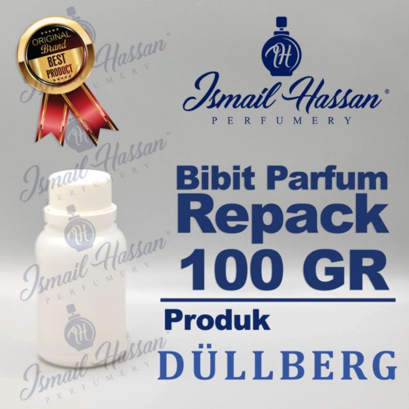 Bibit Biang Parfum REPACK Murni Original Produk Dullberg Konzentra Packing Botol Plastik