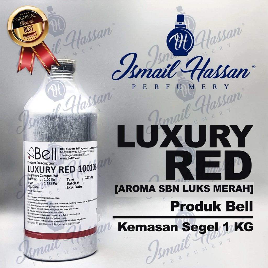 Bibit Biang Parfum Luxury Red Produk BELL Packing Segel 1Kg