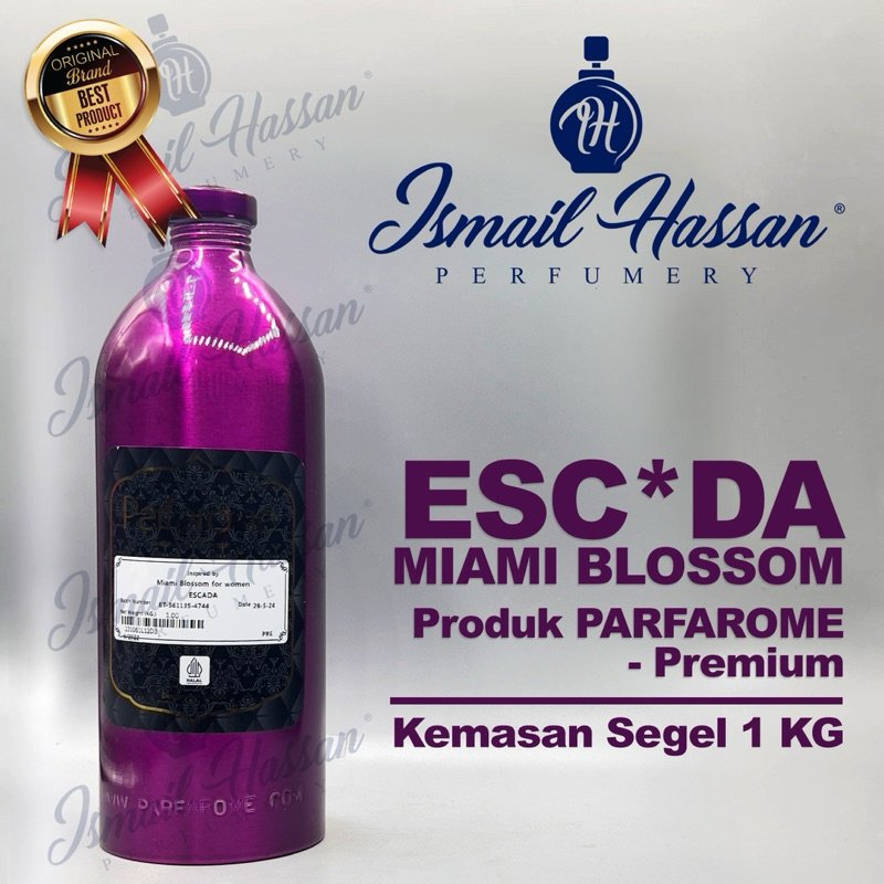 Bibit Biang Parfum PREMIUM Esc4d4 Miami Blossom Produk PARFAROME Packing Segel 1Kg