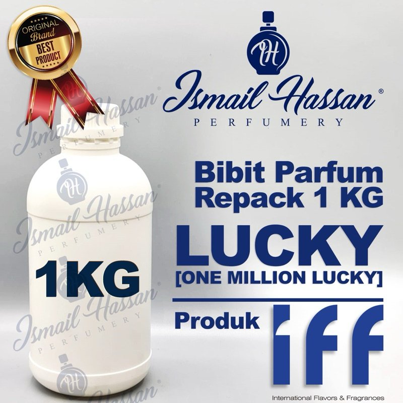 Bibit Biang Parfum REPACK Lucky Original Produk IFF Packing Botol Plastik 1Kg