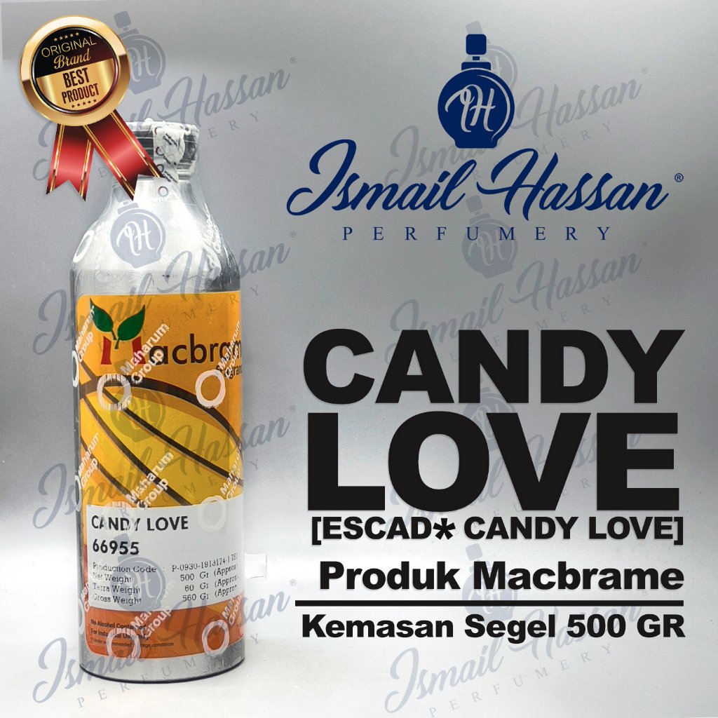 Bibit Biang Parfum Candy Love Produk MACBRAME Packing Segel 500Gr
