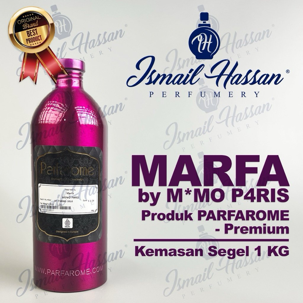 Bibit Biang Parfum PREMIUM Marfa Memo P4ris Produk PARFAROME Packing Segel 1Kg