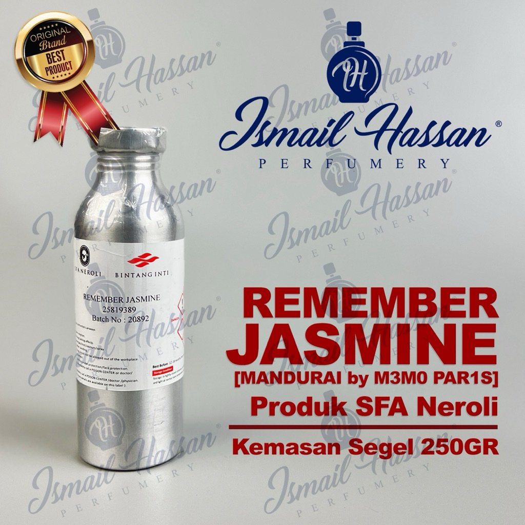 Bibit Biang Remember Jasmine Memo P4ris Madurai Produk SFA NEROLI Packing Segel 250Gr