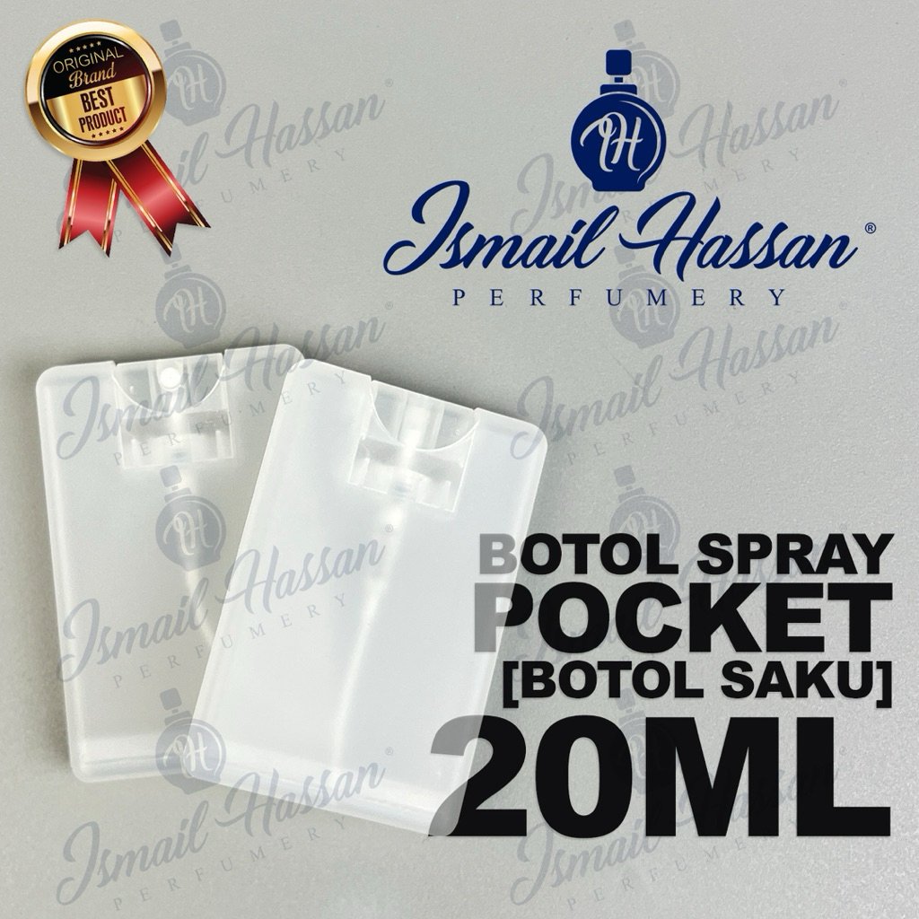 Botol Spray Poket 20Ml Plastik Transparan