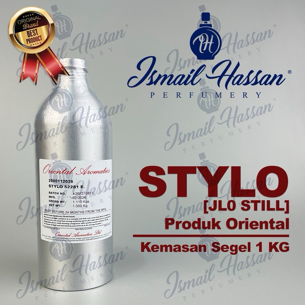 Bibit Biang Parfum Stylo Jlo Still Produk ORIENTAL AROMATICS Packing Segel 1Kg
