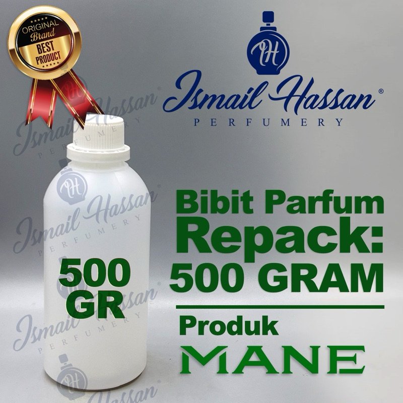 Bibit Biang Parfum REPACK Original Produk MANE Packing Botol Plastik 500Gr